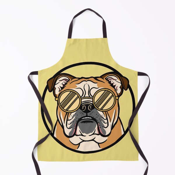 Item preview, Cool English Bulldog in Glasses designed and sold by MartynaKanik.