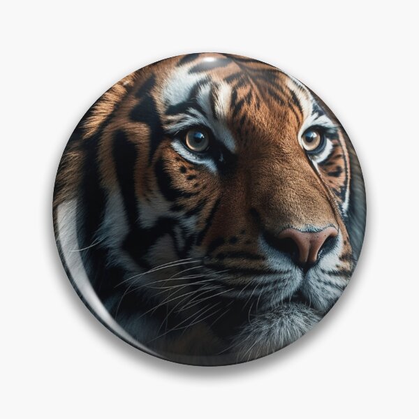 Item preview, Tiger head portrait designed and sold by MiraCleAI.