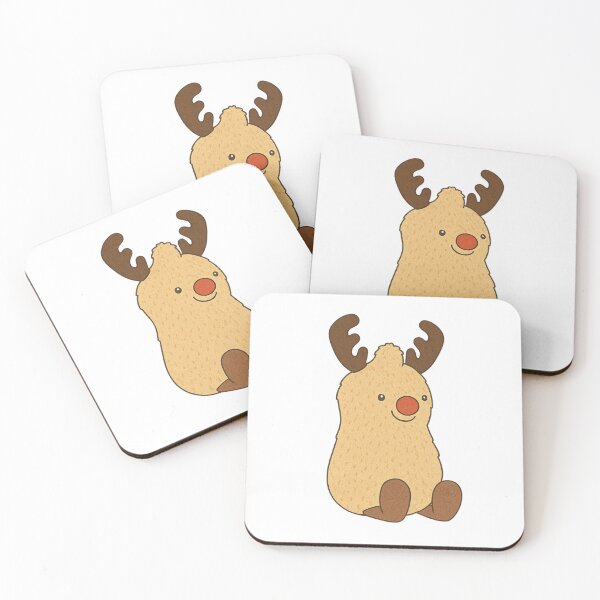 Item preview, Amuseable Peanut Reindeer designed and sold by DecalRush.