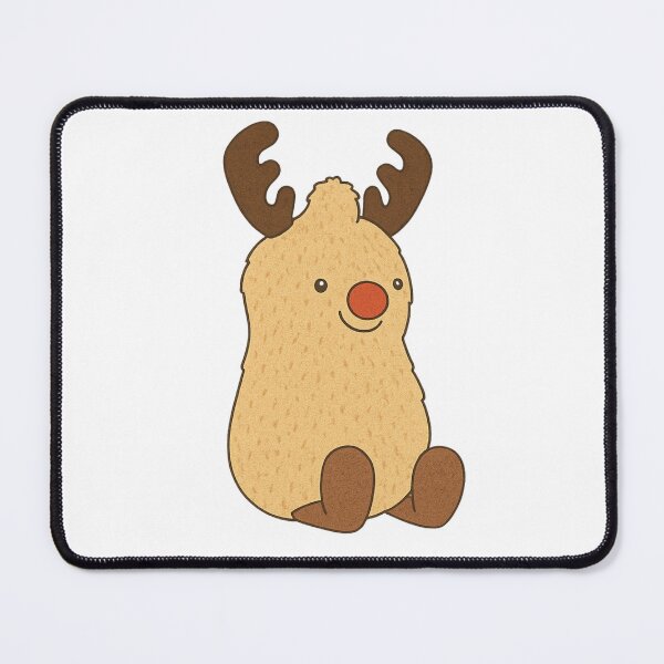 Item preview, Amuseable Peanut Reindeer designed and sold by DecalRush.