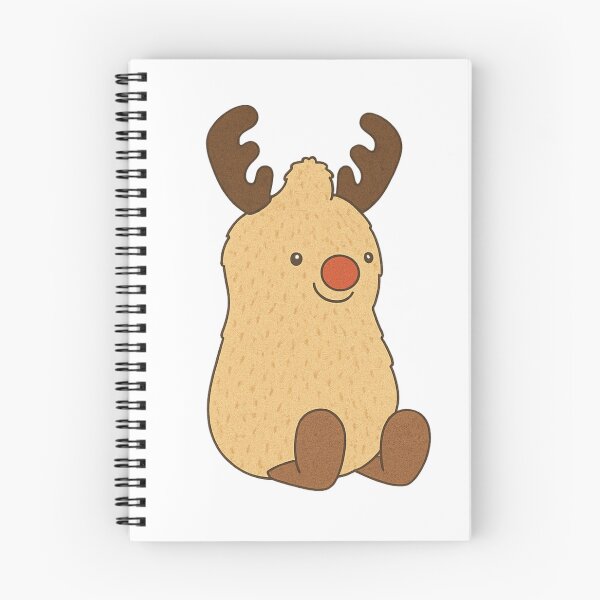 Item preview, Amuseable Peanut Reindeer designed and sold by DecalRush.