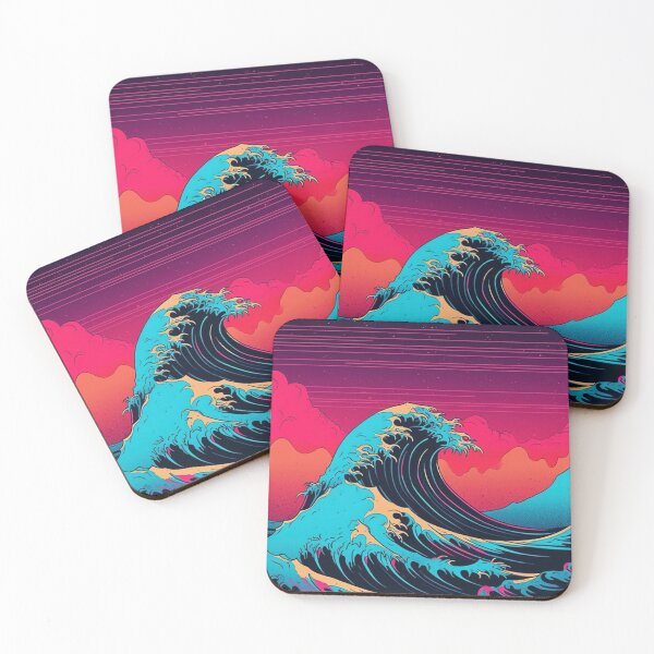 Item preview, Waves illustration designed and sold by MiraCleAI.