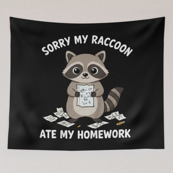 Item preview, Funny Pet Ate My Homework – Cute Animal School Humor Design designed and sold by ALL ART .