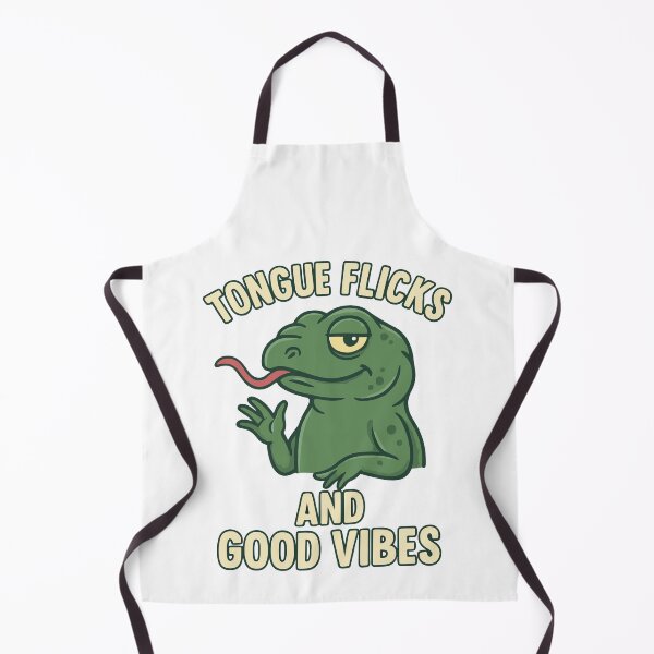 Item preview, Tongue Flicks and Good Vibes | Chill Reptile Design designed and sold by storelibertys.