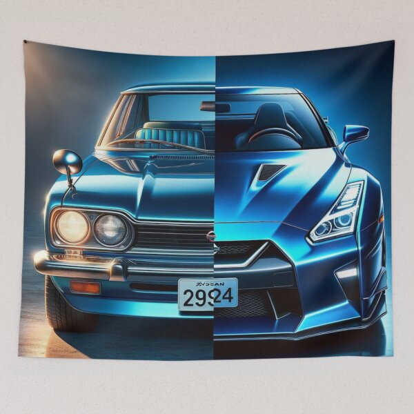 Artikelvorschau, alte und neue Nissan Skyline entworfen und verkauft von Todd1983.