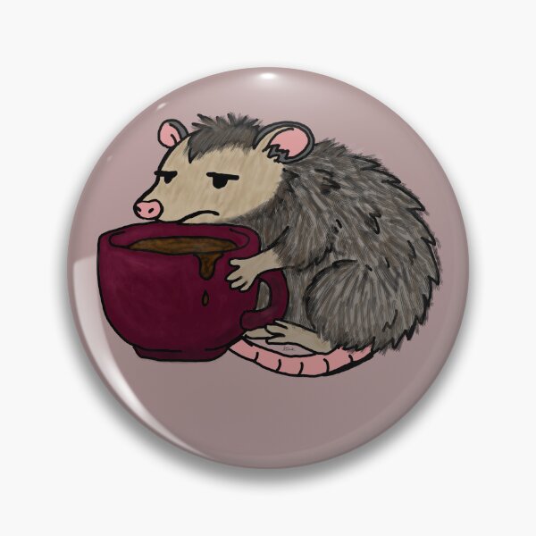 Item preview, Opossum & Coffee designed and sold by Kaideah.