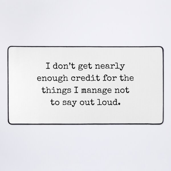 Item preview, Sarcastic Quote About Silence and Self-Control designed and sold by BoldTalk.