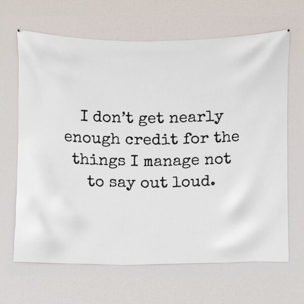 Item preview, Sarcastic Quote About Silence and Self-Control designed and sold by BoldTalk.