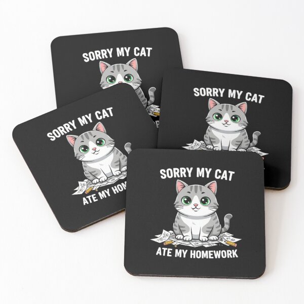 Item preview, Funny Pet Ate My Homework – Cute Animal School Humor Design designed and sold by ALL ART .