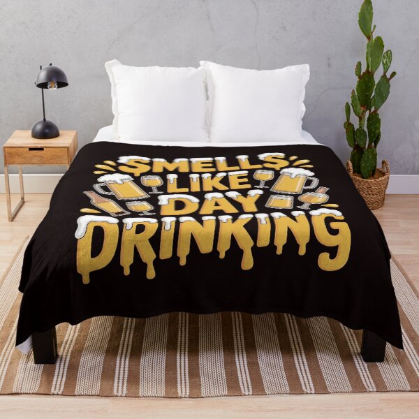 Item preview, Smells Like Day Drinking – Beer Lover Drinking Humor Quote designed and sold by Redgiant87x.