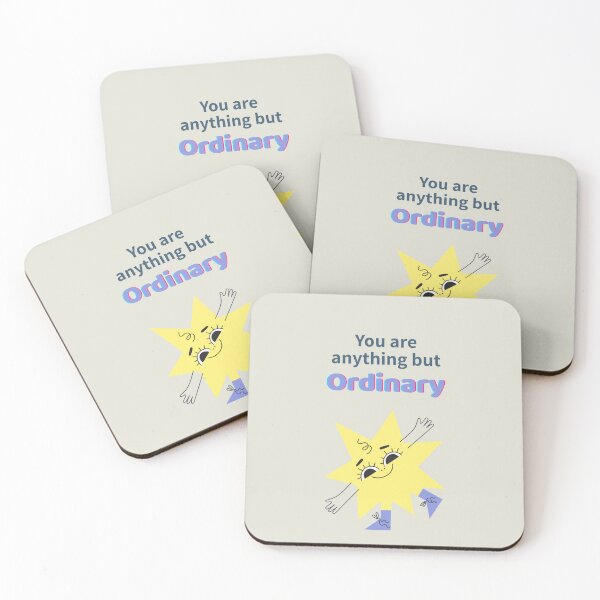 Item preview, You Are Anything But Ordinary – Cute Star Motivation Design designed and sold by Giota29.