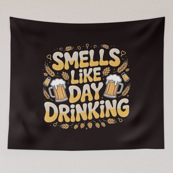 Item preview, Smells Like Day Drinking – Sarcastic Drinking Joke for Alcohol Fans designed and sold by Redgiant87x.