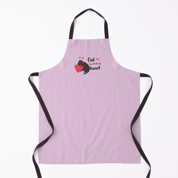 Item preview, Cat Never Broke My Heart – Cute Valentine Black Cat & Hearts designed and sold by Pukisdaizi.