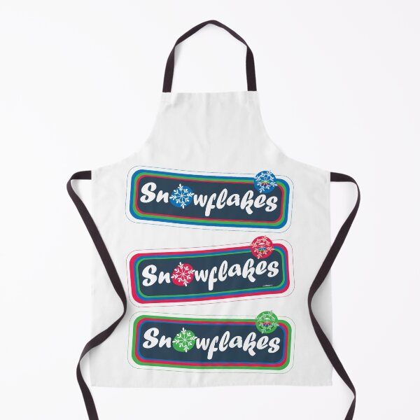 Item preview, Retro Snowflakes RGB Stickers designed and sold by Arbol100.