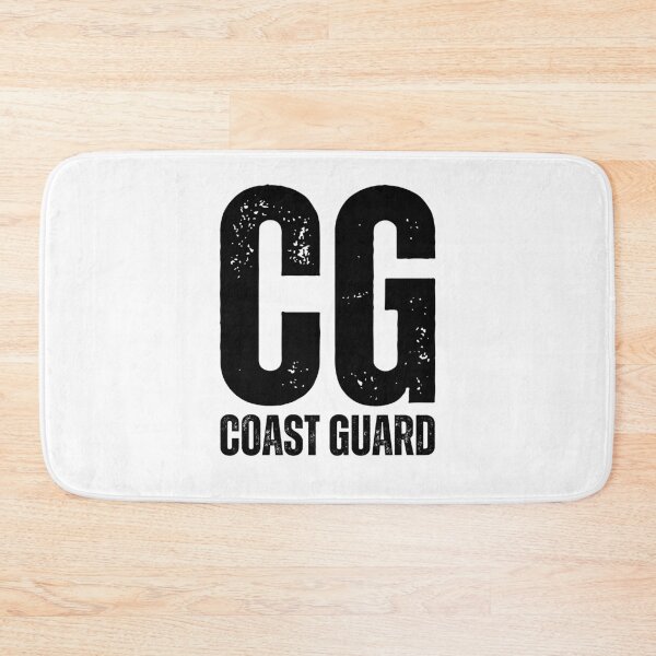 Item preview, CG Coast Guard – Rugged Distressed Maritime Military Design black worn look font designed and sold by GFamilyC.