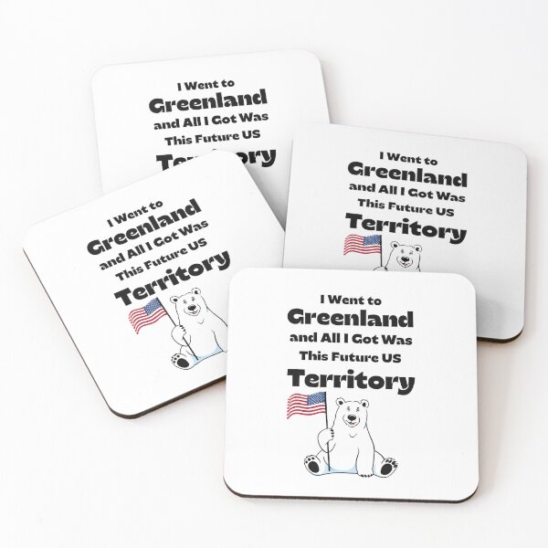 Item preview, Greenland Future Territory Funny Polar Art designed and sold by AnnDesignStudio.