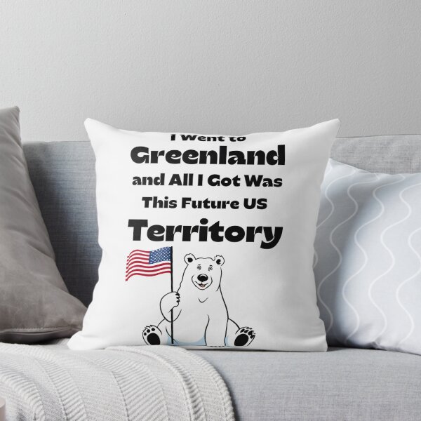 Item preview, Greenland Future Territory Funny Polar Art designed and sold by AnnDesignStudio.