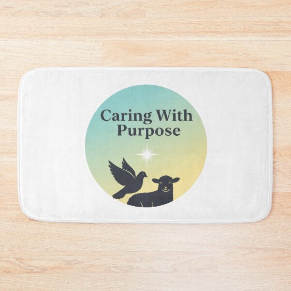 Item preview, Caring With Purpose – Christian Animal Care Sticker designed and sold by Illustrated Faith.