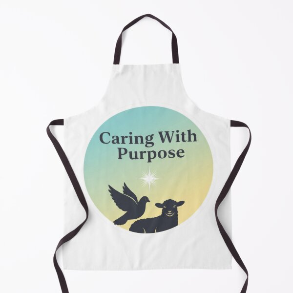 Item preview, Caring With Purpose – Christian Animal Care Sticker designed and sold by Illustrated Faith.