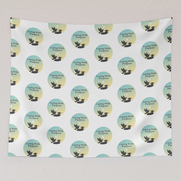 Item preview, Caring With Purpose – Christian Animal Care Sticker designed and sold by Illustrated Faith.