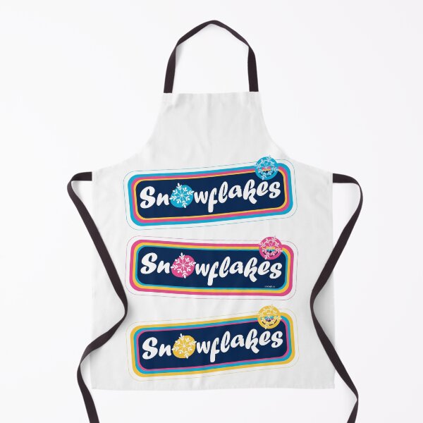 Item preview, Retro Snowflakes CMYK Stickers designed and sold by Arbol100.