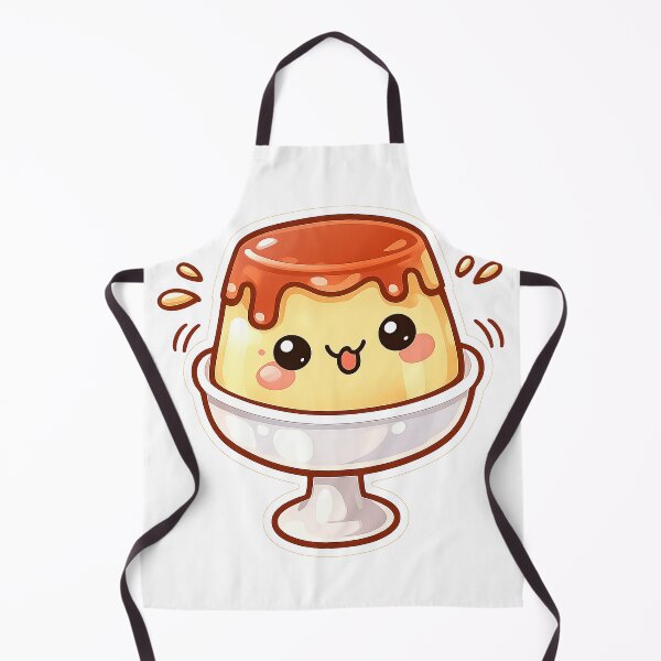 Item preview, Cute Kawaii Pudding Caramel Japanese Dessert Sticker designed and sold by DesignEG.