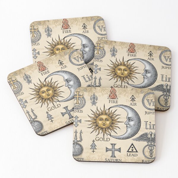 Item preview, Medieval Alchemy symbols  designed and sold by RadiantGraphics.