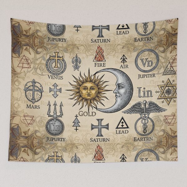 Item preview, Medieval Alchemy symbols  designed and sold by RadiantGraphics.