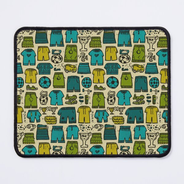 Item preview, Green Pitch Football Elements Design designed and sold by Piotrek0001.