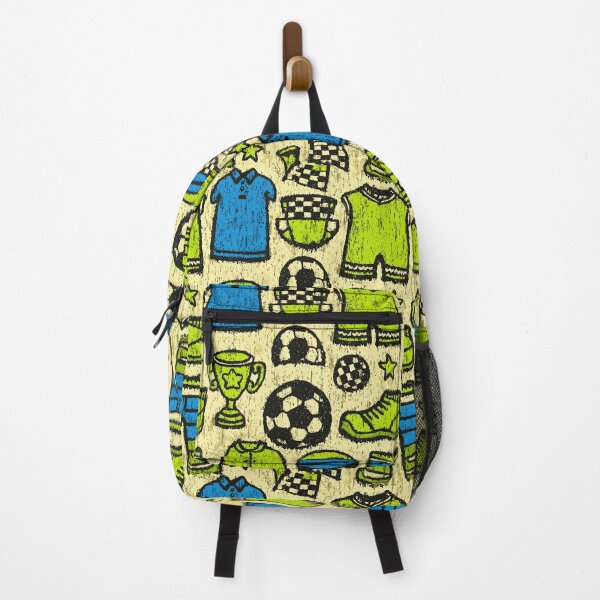 Item preview, Vibrant Blue and Yellow Sports Pattern designed and sold by Piotrek0001.