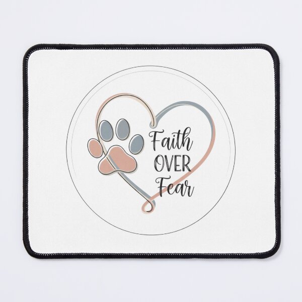 Item preview, Faith Over Fear – Christian Veterinarian Mom Sticker designed and sold by Illustrated Faith.