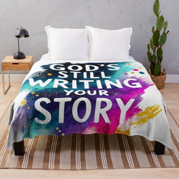 Item preview, Christian Inspirational - Gods Still Writing Your Story designed and sold by LagomCreative.