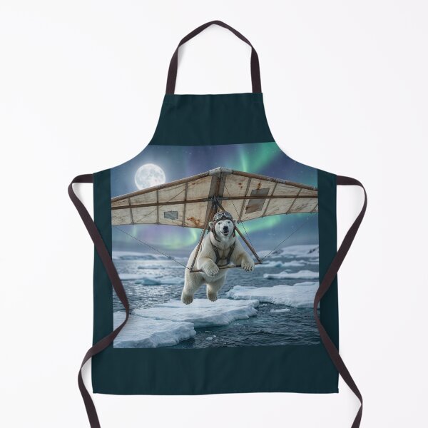 Item preview, Polar Bear Hang Glides to New Iceberg designed and sold by Tridentulus.