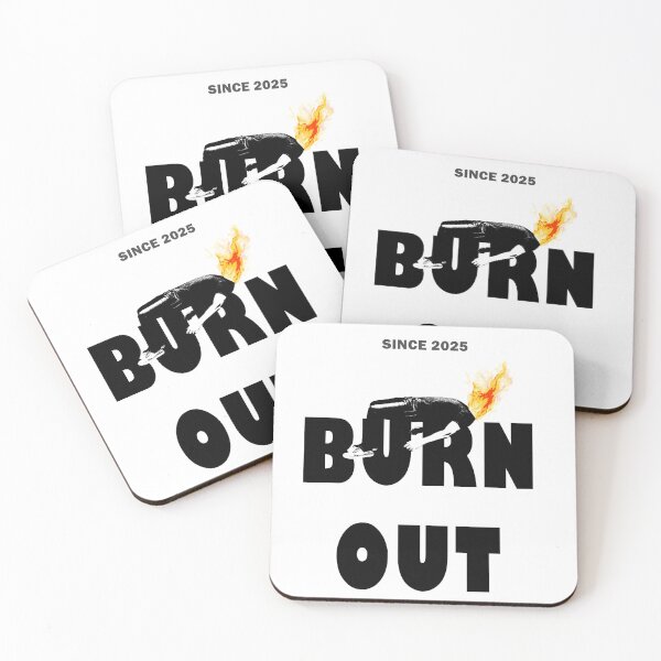 Item preview, Burn Out Since 2025 - Streetwear Aesthetic Design designed and sold by FrostVeinStudio.