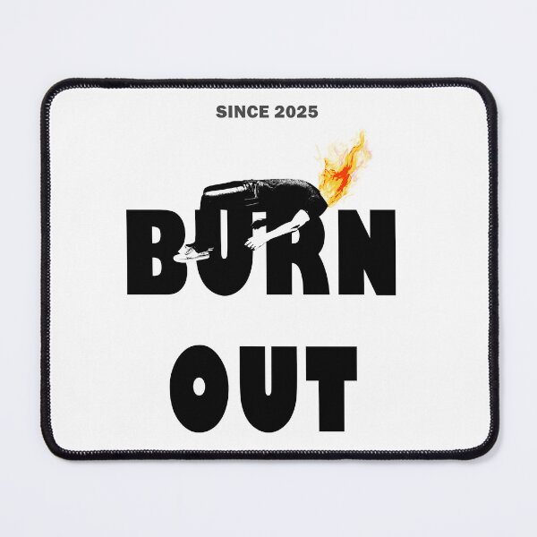 Item preview, Burn Out Since 2025 - Streetwear Aesthetic Design designed and sold by FrostVeinStudio.