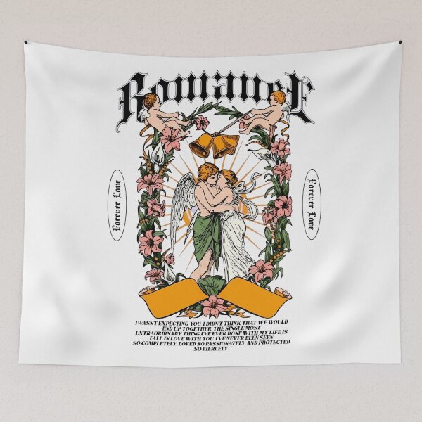 Item preview, Renaissance Forever Love Angels Floral Gothic designed and sold by MOFAPPAREL.