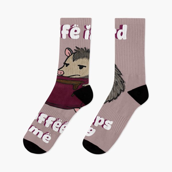 Item preview, Opossum & Coffee designed and sold by Kaideah.