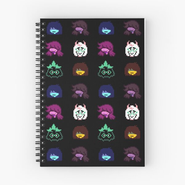 Item preview, Deltarune Ralsei, Susie, and Kris Pixel Heads designed and sold by Goolsby-Designs.