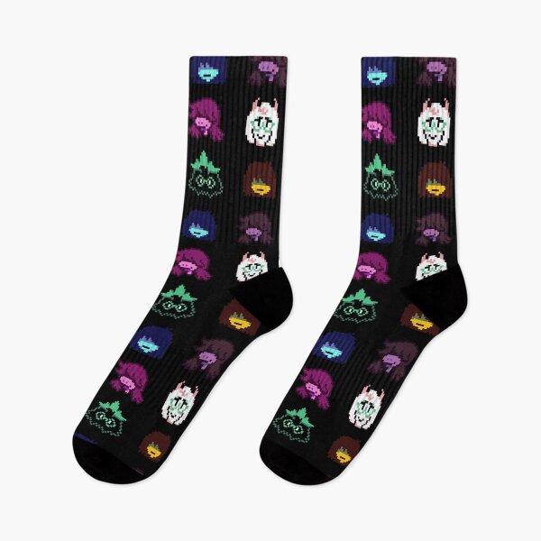 Item preview, Deltarune Ralsei, Susie, and Kris Pixel Heads designed and sold by Goolsby-Designs.