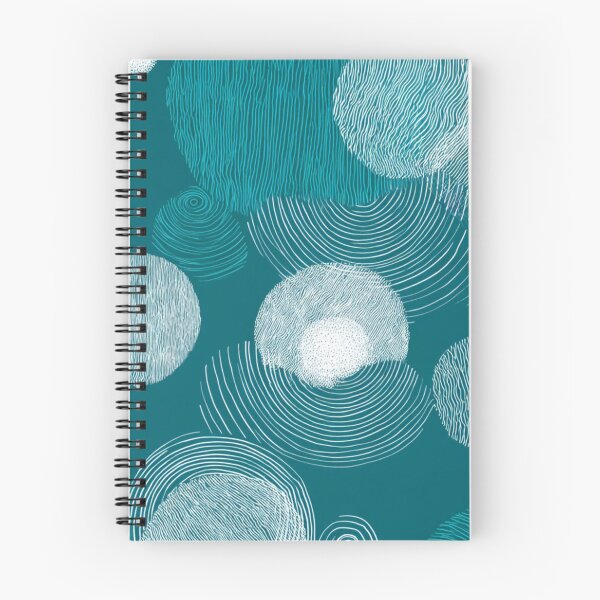 Item preview, Transformative Teal: Minimalist Line Art Spheres designed and sold by Ewa Miller.
