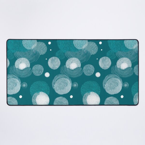 Item preview, Transformative Teal: Minimalist Line Art Spheres designed and sold by Ewa Miller.