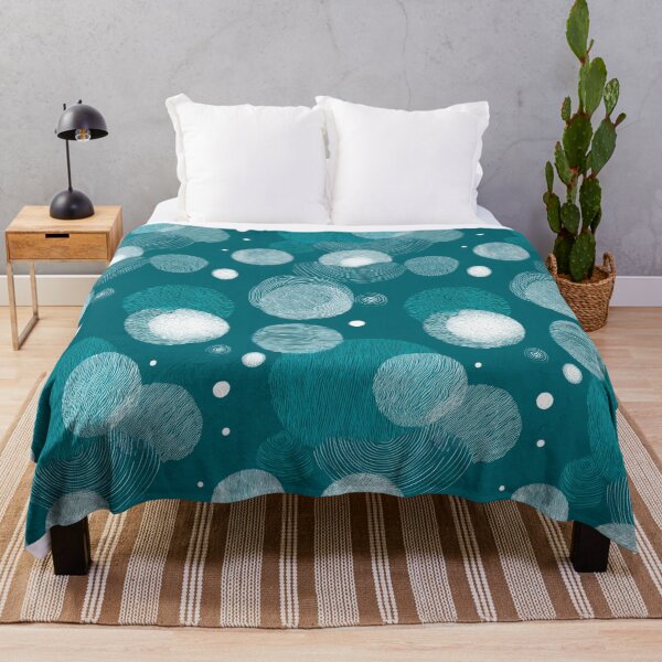 Item preview, Transformative Teal: Minimalist Line Art Spheres designed and sold by Ewa Miller.