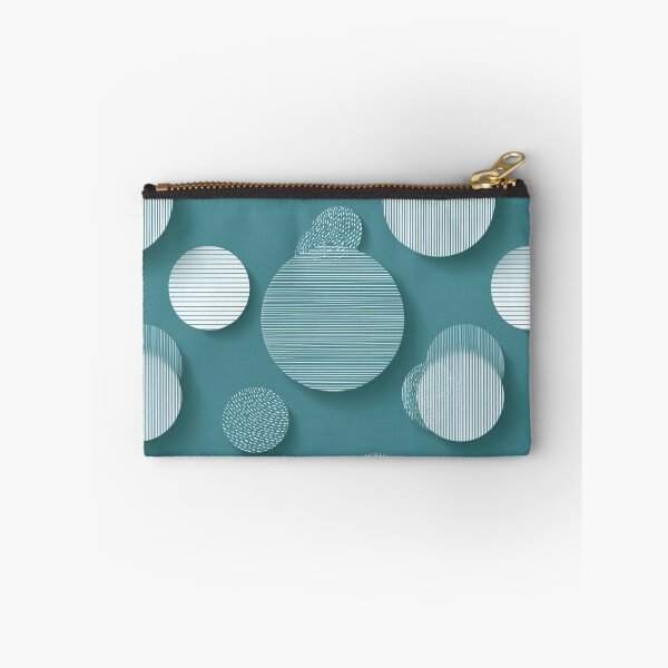 Item preview, Transformative Teal: Minimalist Line Art Spheres designed and sold by Ewa Miller.