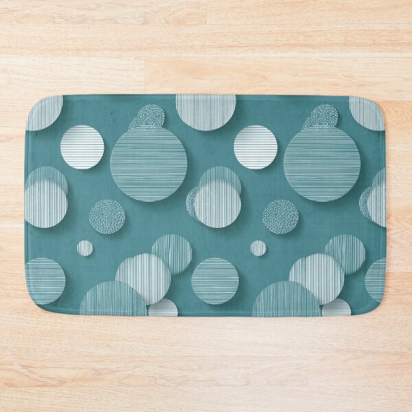 Item preview, Transformative Teal: Minimalist Line Art Spheres designed and sold by Ewa Miller.