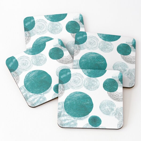 Item preview, Transformative Teal: Minimalist Line Art Spheres designed and sold by Ewa Miller.