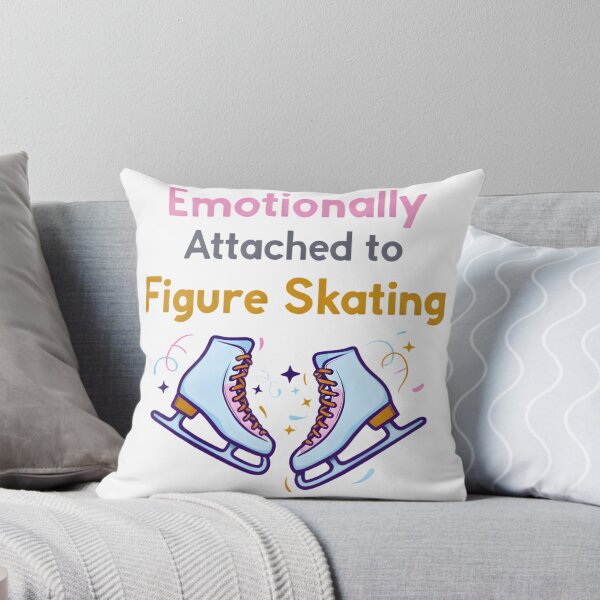 Item preview, Emotionally Attached to Figure Skating Art designed and sold by AnnDesignStudio.