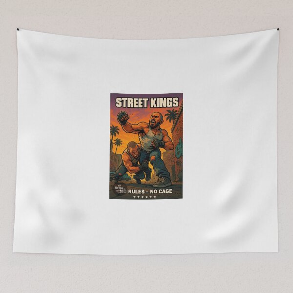 Item preview, Intense Urban Street Fighters Brawl Art designed and sold by RoyalKnightMMA.
