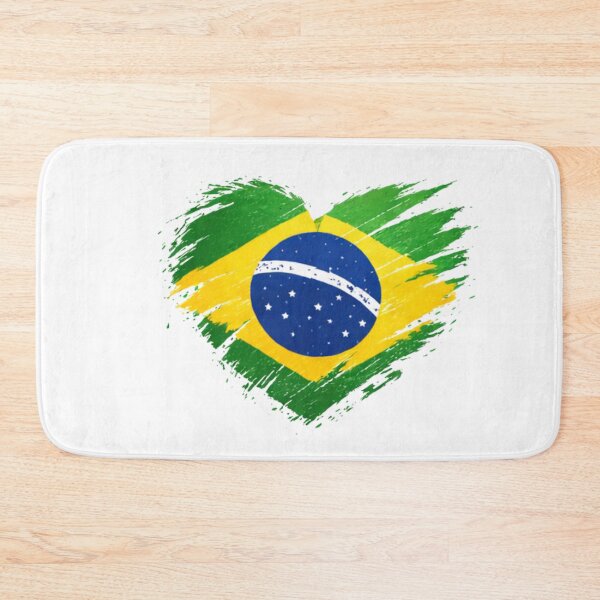 Item preview, Brazil Heart Flag T-Shirt | FIFA 2026 Brazil Soccer Fan Tee designed and sold by YASboutik.