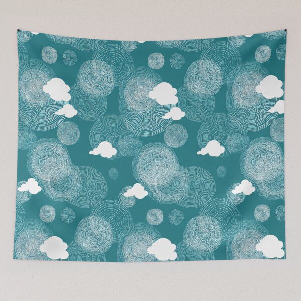 Item preview, Transformative Teal: Minimalist Line Art Spheres designed and sold by Ewa Miller.