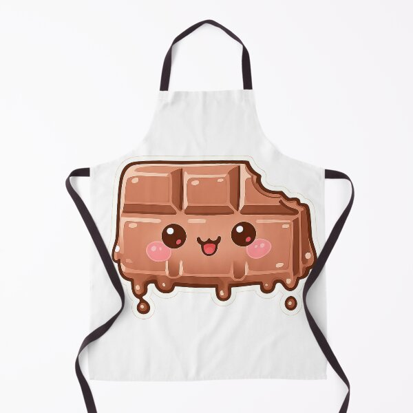 Item preview, Kawaii Chocolate Bar Melting Sweet Cute Sticker designed and sold by DesignEG.